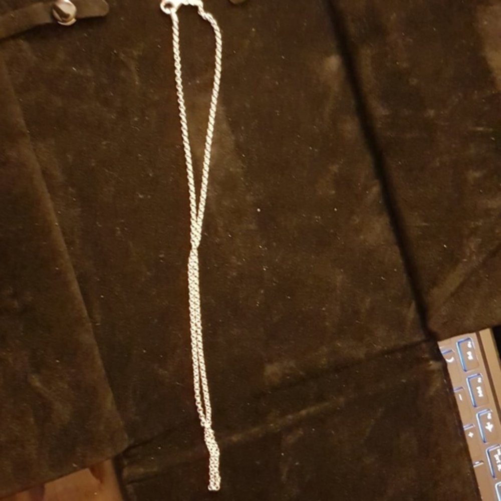 Belle Etoile .925 Silver Chain 18" x2